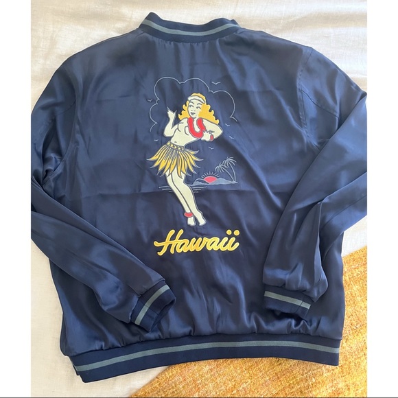 New Parallel x League Reversible Hawaii Jacket XL - Picture 2 of 9